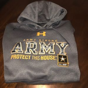 under armour army hoodie